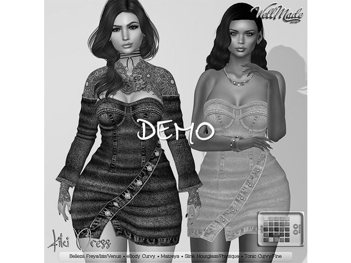 [WellMade] Kiki Dress DEMO