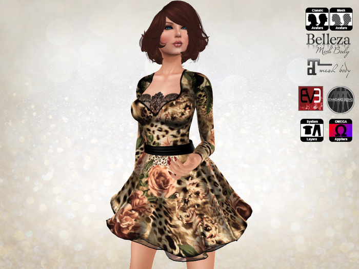 Amanda Outfit - Cheetah