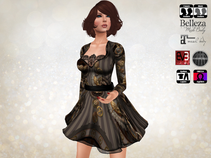 Amanda Outfit - Steampunk