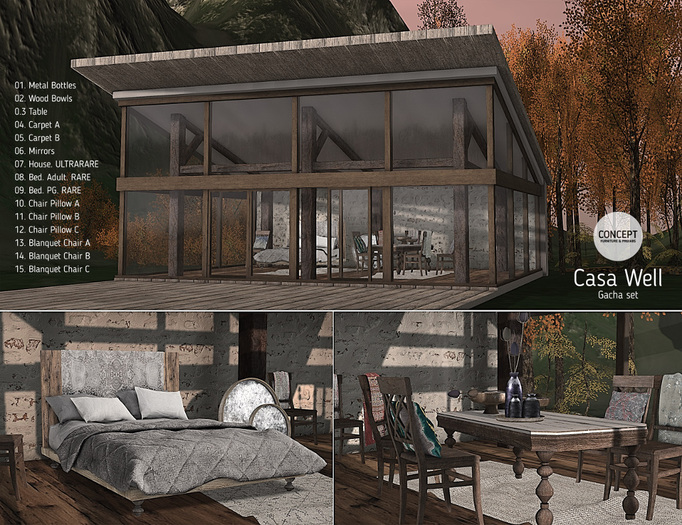 Second Life Marketplace - Concept} *11. Well Chair Pillow B