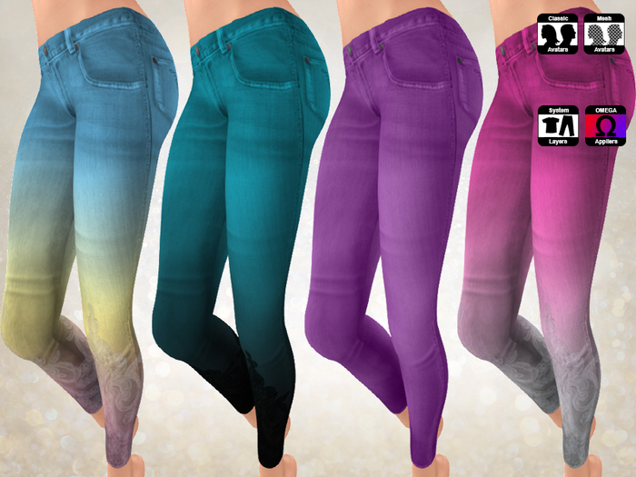 Color Jeans Mini Pack - Pastels