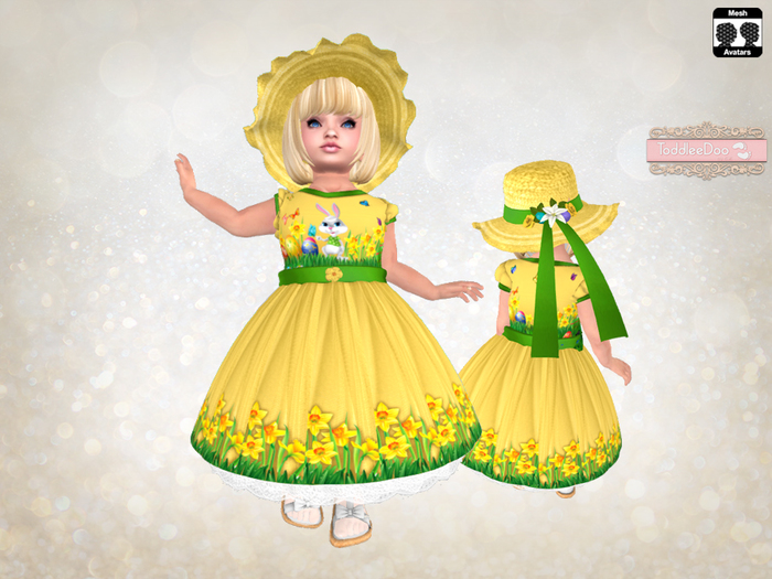 Yellow Easter Dress