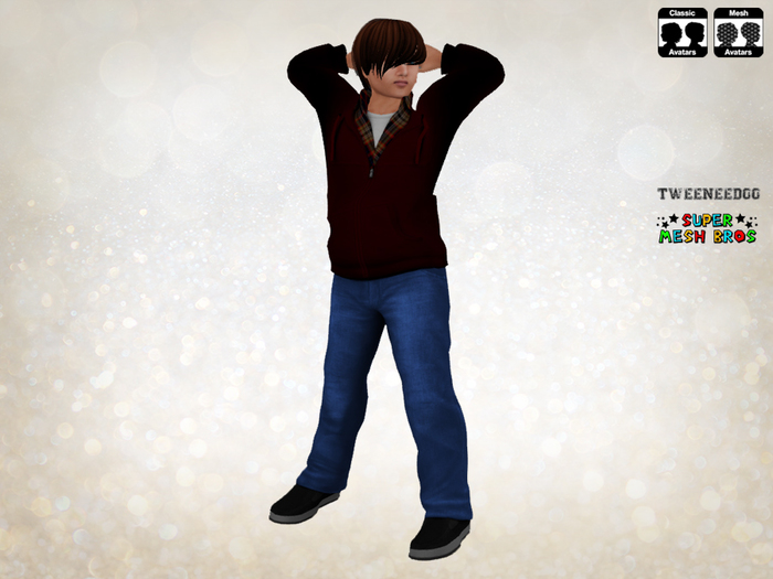 Tween Skater Fit Red-Blue