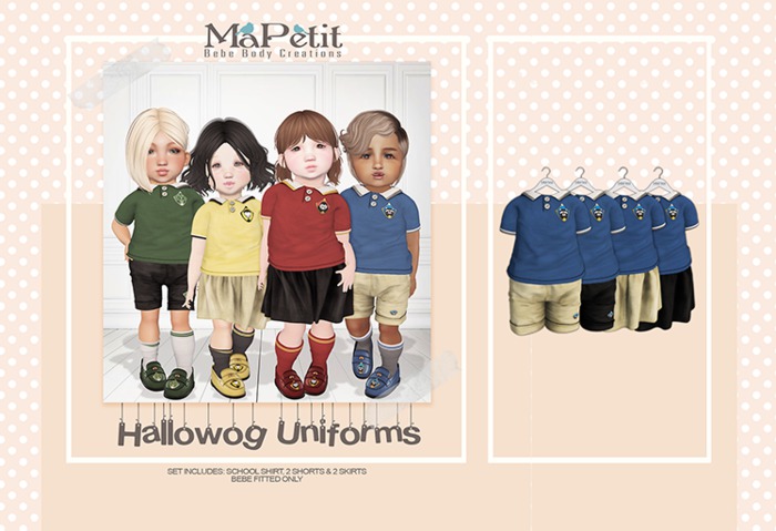 [M] Bebe Hallowog Uniform (Fitted) - Raccoccaw