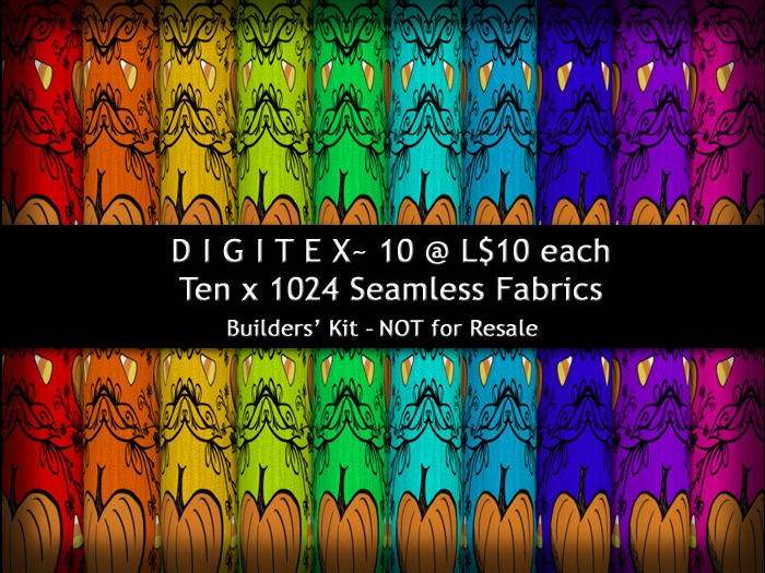 DIGITEX Pumpkinz Brights 10 @ L$10 2018