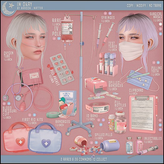 .random.Matter. - Im Okay - IV Pole [Pink] - RARE