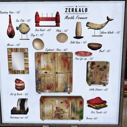 [ zerkalo ] Marble Firmness - Cupboard - RARE