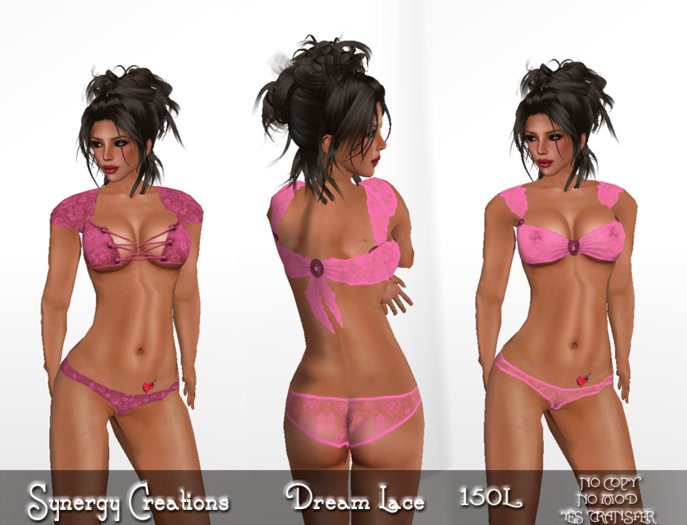 Synergy ~ Pink dreams lace
