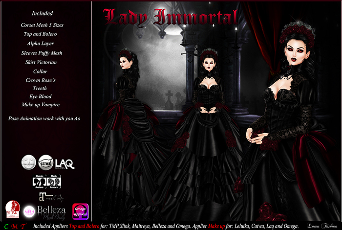 -Lamu Fashion-Gown *Lady Immortal*
