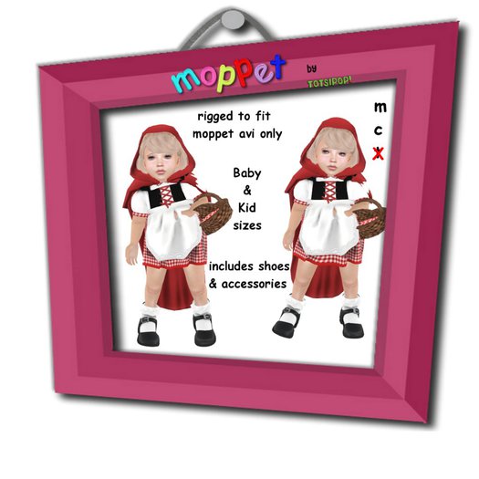 Moppet Little Red Set