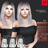 -FABIA- Mesh Hair < Monday> Red