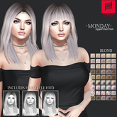 -FABIA- Mesh Hair < Monday> Blond