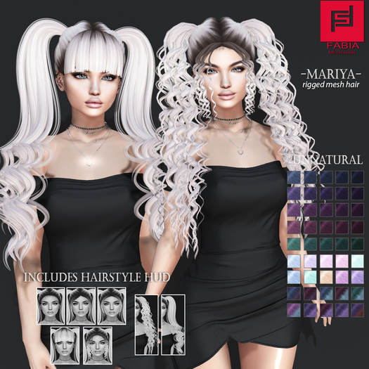 -FABIA- Mesh Hair   < Mariya> Unnatural