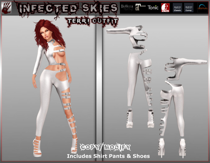 Terri Outfit White