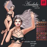 -FABIA- Mesh Hair   < Anabella> Red