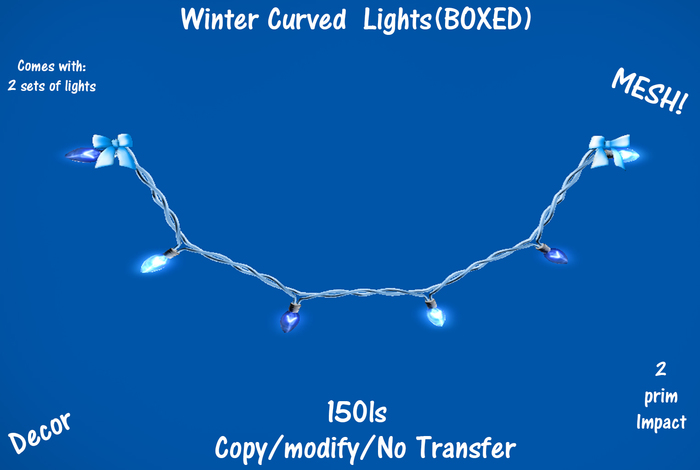 Winter Curved  Lights(BOXED)
