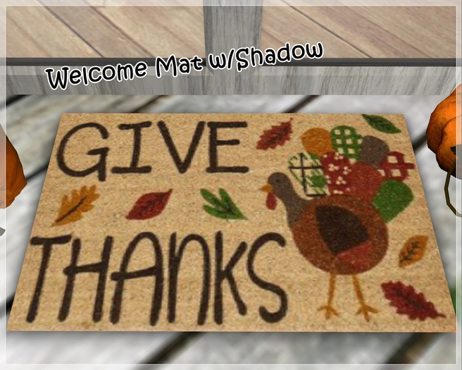 !!! TBGB - "Welcome Mat/Give Thanks" by Sej