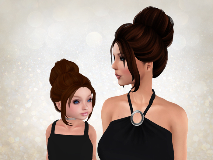 Pincess Rigged/Unrigged Hair