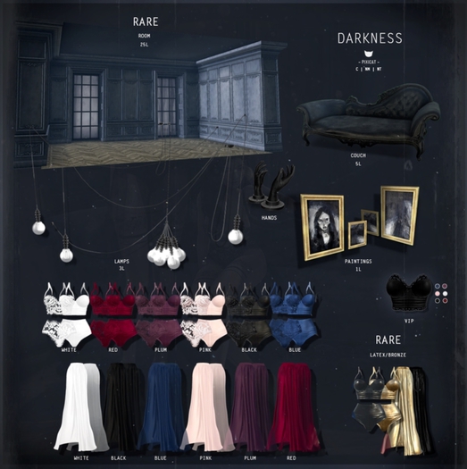 -Pixicat- Darkness.Set (maitreya) RARE