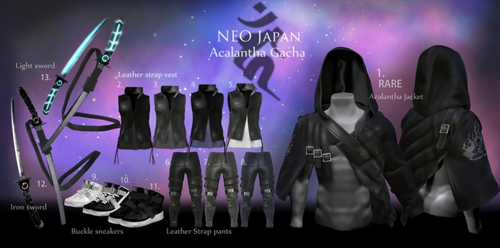 ::GB:: Acalantha Set (Signature) Blue