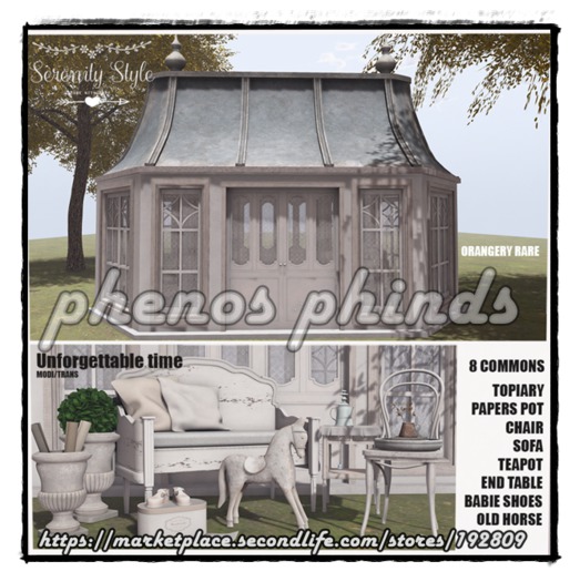 Serenity Style- Unforgettable time Papers pot