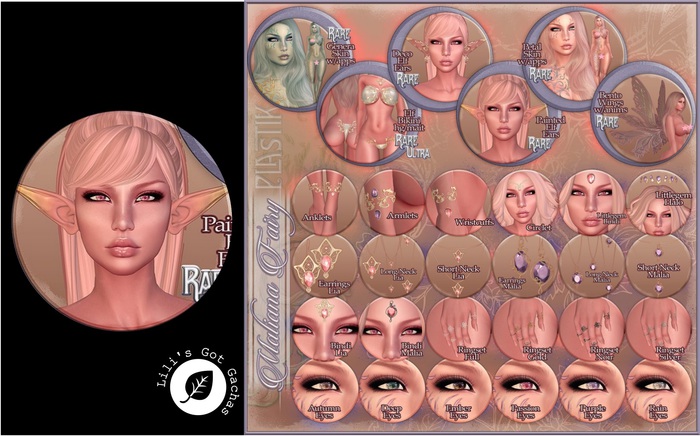 :[P]:- Maliana Fairy:// Painted Ears RARE