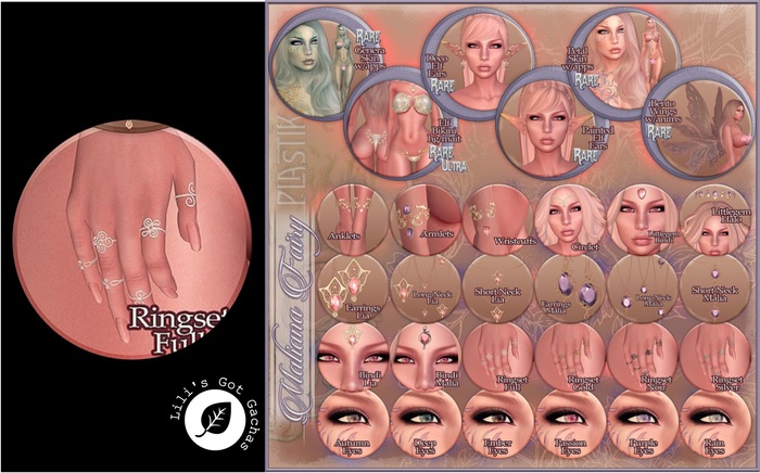 :[P]:- Maliana Fairy:// Full Ringset w/HUD