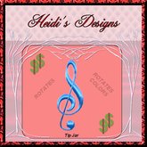 Heidi's G-Clef Tip jar