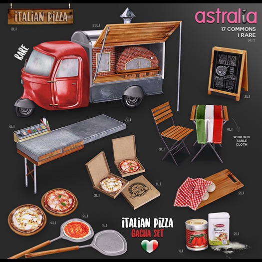 Astralia - Italian Pizza (Apetta) RARE