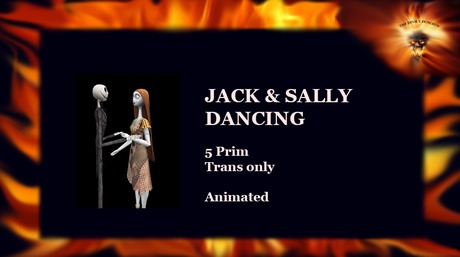 Second Life Marketplace - Dancing Couple - Jack & Sally