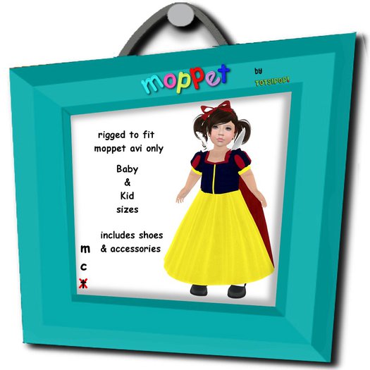 Moppet Snow White Costume Set