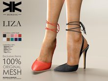 Liza :: Woman Shoes :: 10 Colors :: {kokoia} / MAITREYA, BELLEZA, SLINK, THEMESHPROJECT, EVE 