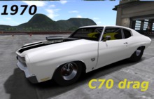 MuscleCar 1970 C70 drag car UPDATE 2024
