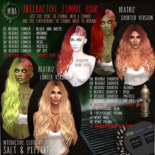 06 - MINA - Beatriz longer - Dip dye