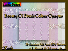 Beauty Of Beads Colour Opaque Textures 
