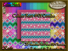 Colour Knit #01 Combo Textures 