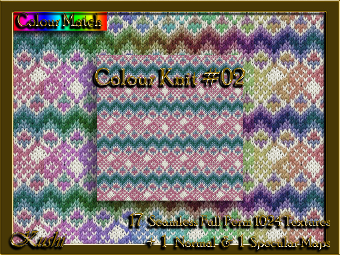 Colour Knit #02 Textures 
