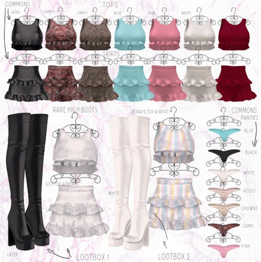 Look At Me. Elicit : Panties - Roses COMMON