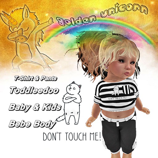 Golden Unicorn ~ Dont Touch Me!