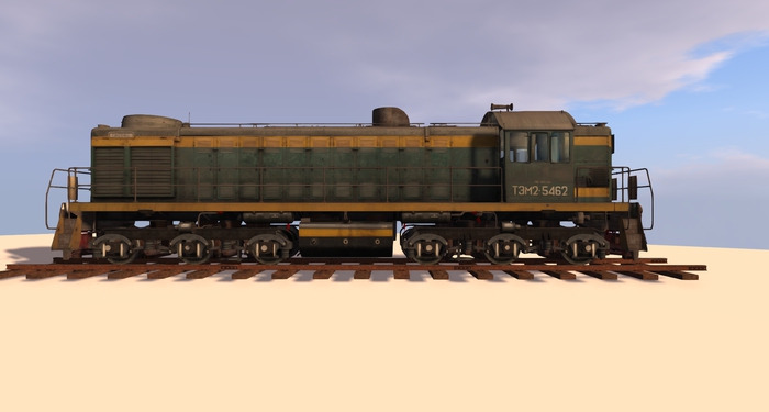 Soviet Locomotive TEM2