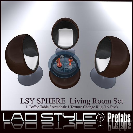LAOSTYLE SPHERE LIVING ROOM SET