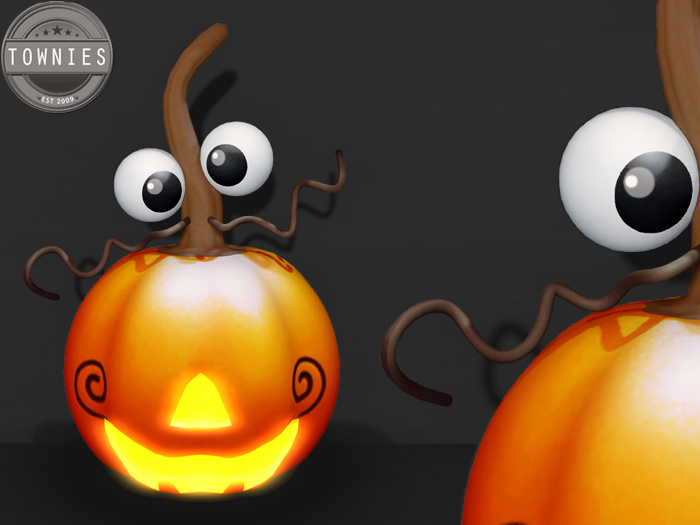 Townies Mesh Halloween Funny Pumpkin (orange)