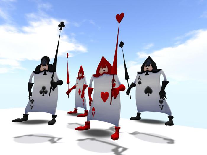 Card Ace 4 Soldiers