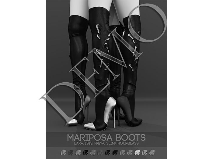 DEMO - Pure Poison - Mariposa Boots