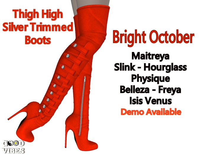 Bright OctoberThigh High Boots BOXED