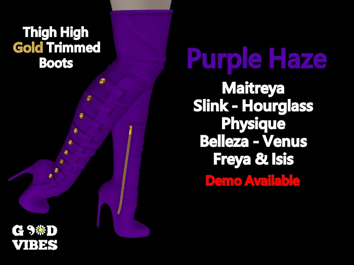 Purple Haze Thigh High Boot V2