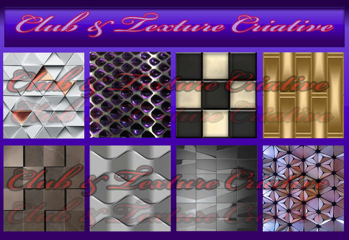 Pack 8 Texture wall