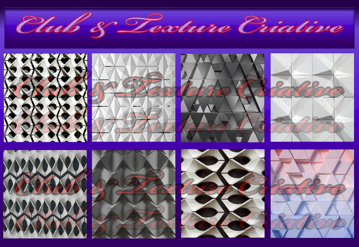 Pack 8 Texture wall