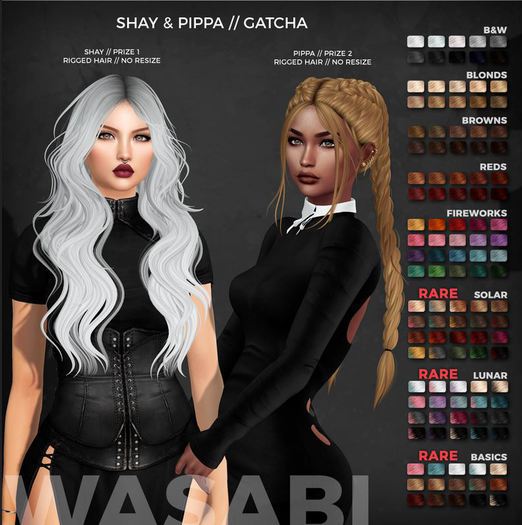 Wasabi // Shay Mesh Hair - Browns