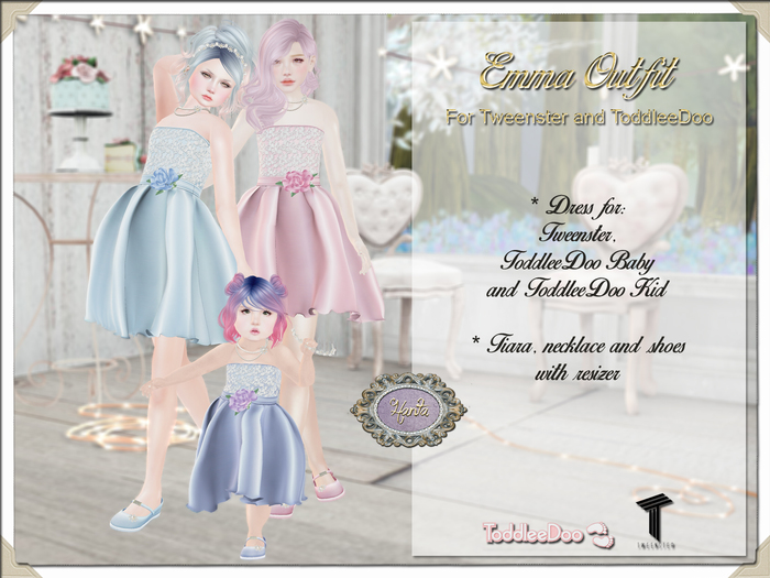 FATPACK Hanta - Emma Outfit - ToddleeDoo and Tweenster